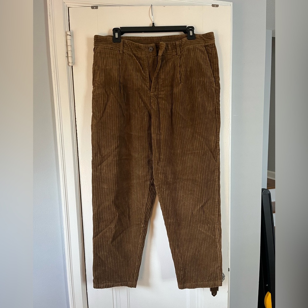 Zara Men's Brown Corduroy Pants